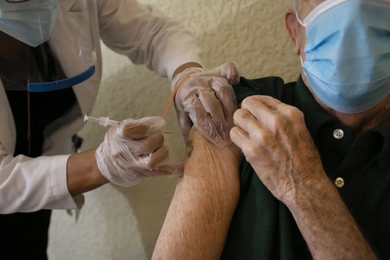 The addition of the Johnson & Johnson vaccine to the United States' arsenal of COVID vaccines—which so far includes one each from Pfizer and Moderna—could make vaccinating large amounts of people easier, once the supply is ready. (Photo by Eva Marie Uzcategui Trinkl/Anadolu Agency via Getty Images)