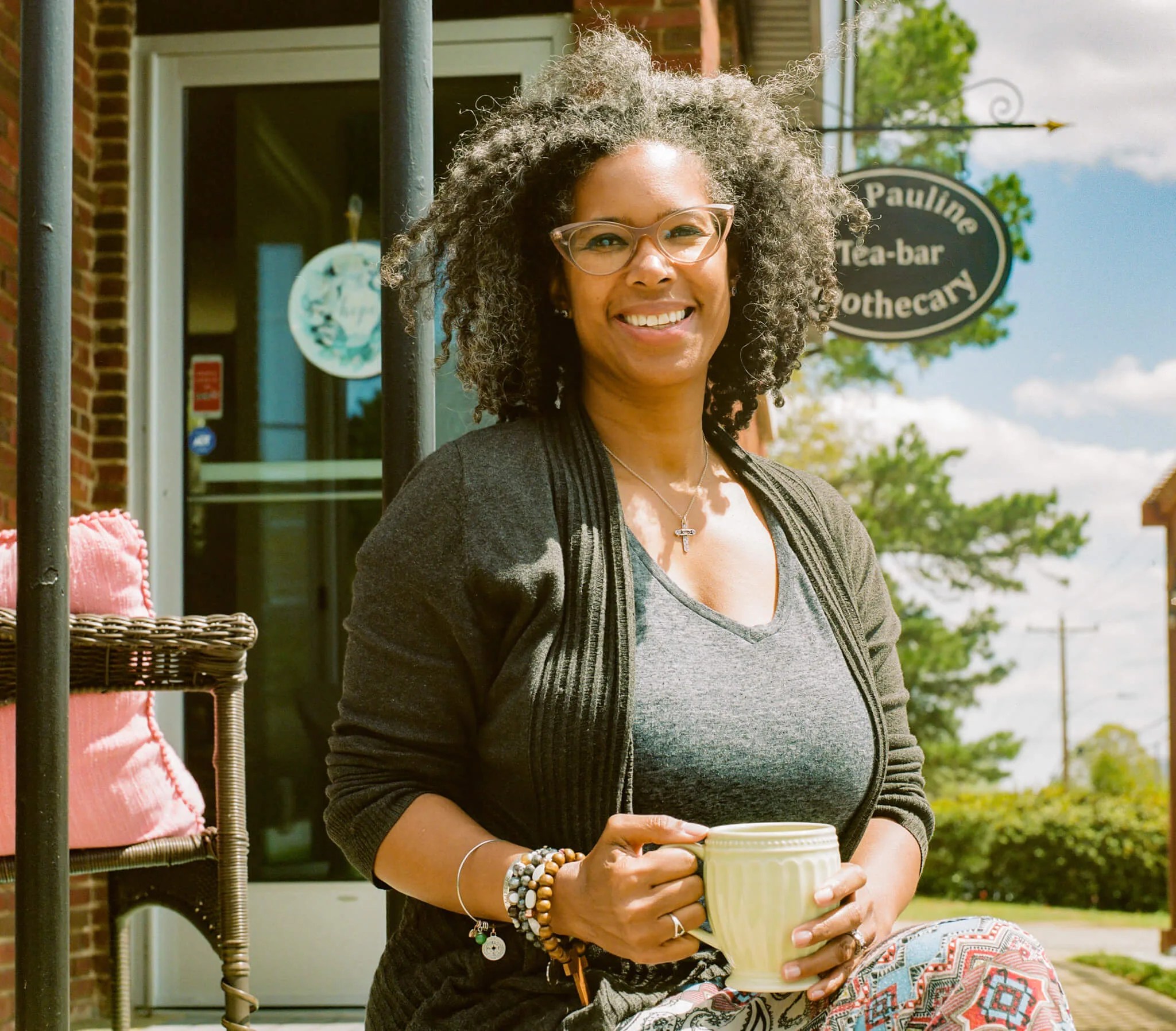 Sherry Waters of Pauline Tea-Bar Apothecary in Charlotte