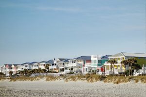 Beachfront condos on Carolina Beach