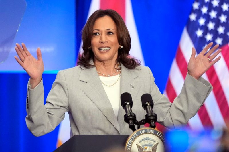 Vice President Kamala Harris speaks at an event May 1, 2024, in Jacksonville, Fla. She’s already broken barriers, and now Harris could soon become the first Black woman to head a major party's presidential ticket after President Joe Biden’s ended his reelection bid. The 59-year-old Harris was endorsed by Biden on Sunday, July 21, after he stepped aside amid widespread concerns about the viability of his candidacy. (AP Photo/John Raoux, File)