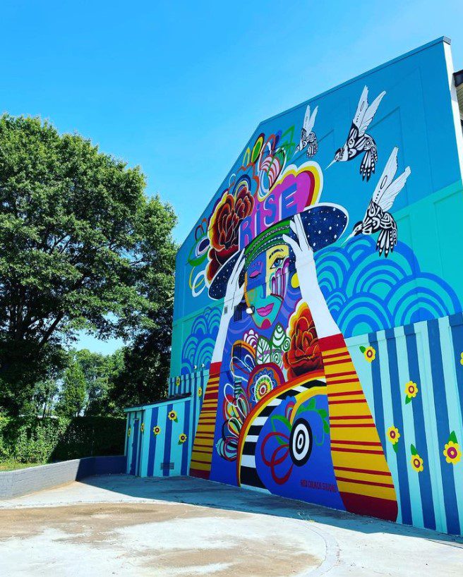 The best street murals in Charlotte, North Carolina