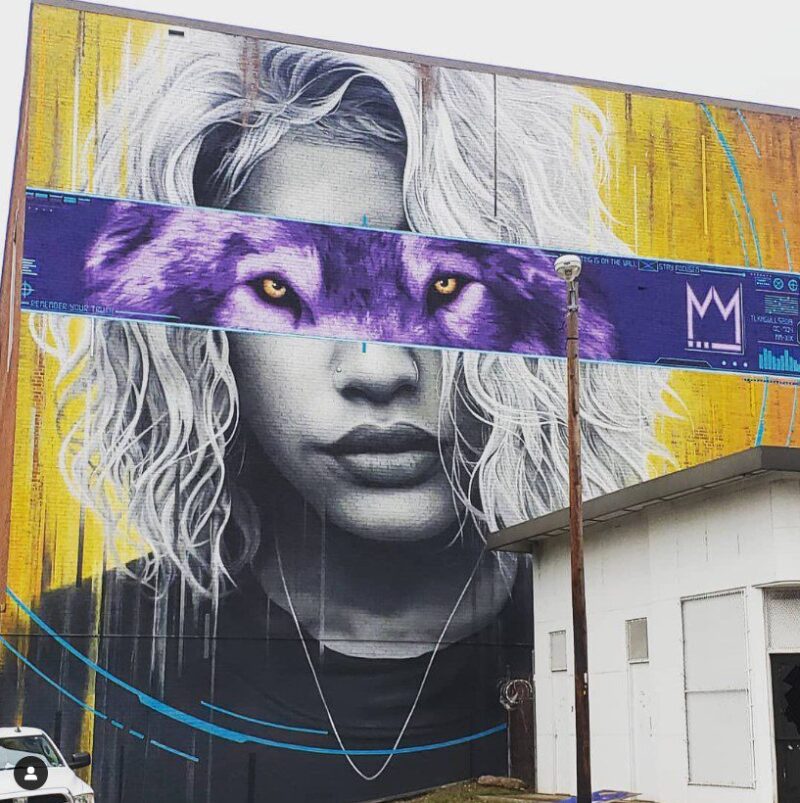 The best street murals in Charlotte, North Carolina