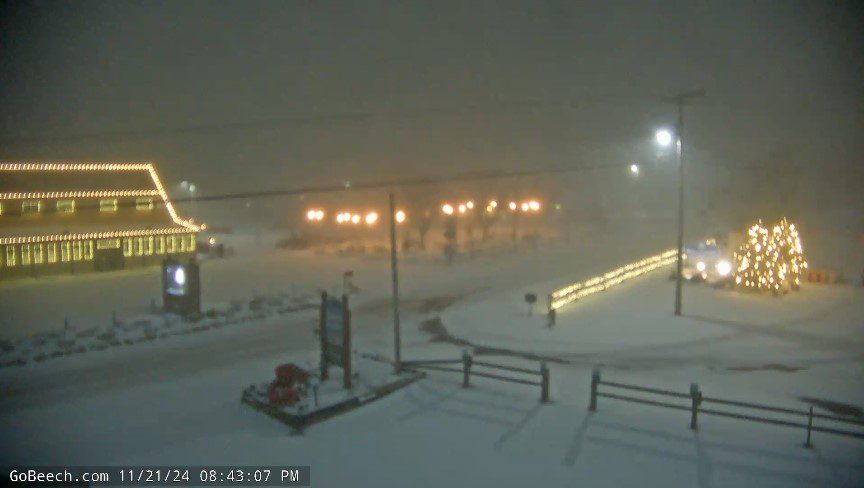 Good News Friday: The first real snow of the season gives us snowy scenes in western NC