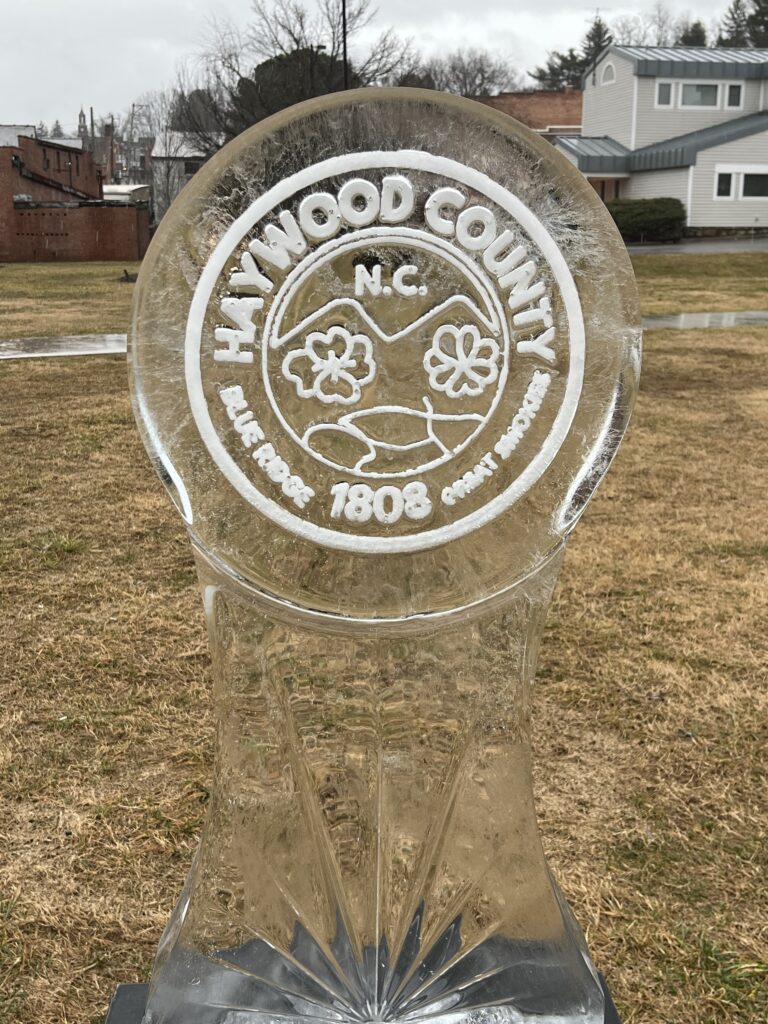 Embrace the cold at the 2025 Visit Haywood Ice Fest Weekend