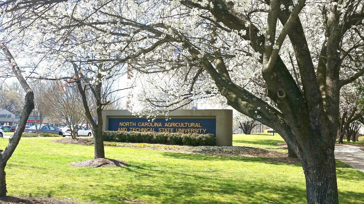 The Sound of Class Marching Band performs in support of the Vikings at Elizabeth City State University.