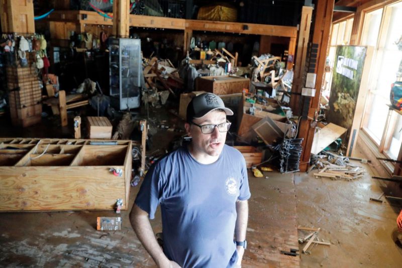 Chantal Flooding in North Carolina