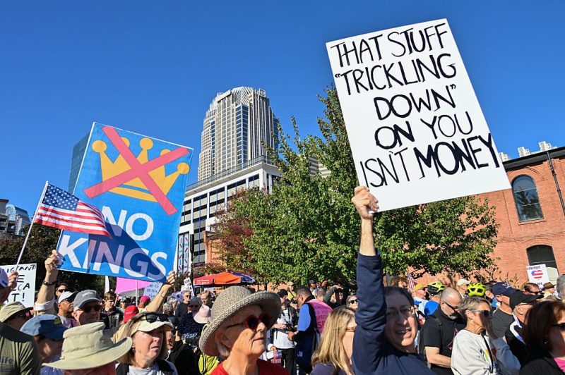 "No Kings" in North Carolina