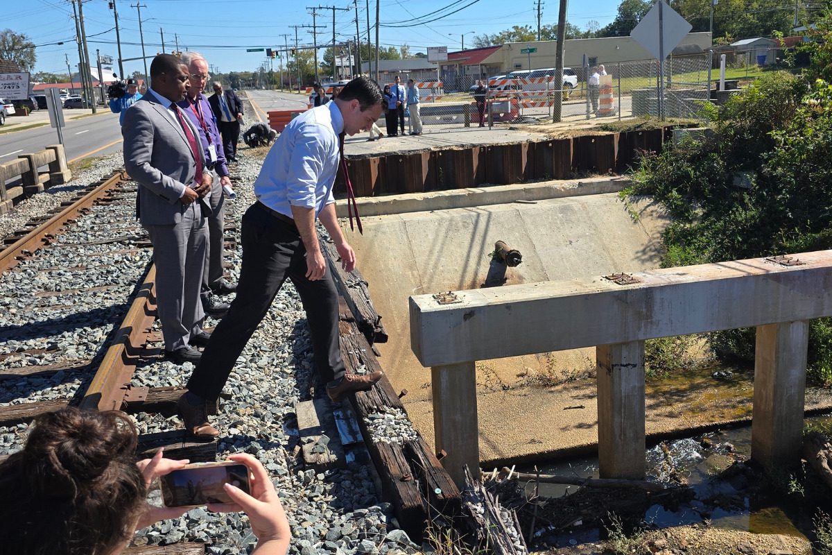 Jeff Jackson calls on FEMA to honor promises in Fayetteville