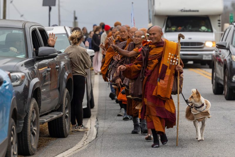 Buddhist monks in NC