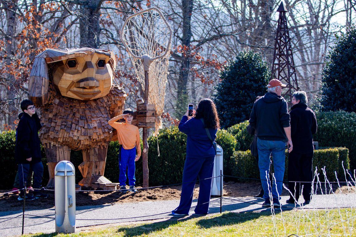 Dambo trolls give big boost to NC Arboretum