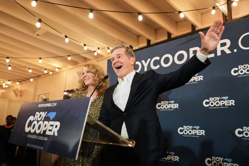 Roy Cooper, Michael Whatley win US Senate primaries in North Carolina