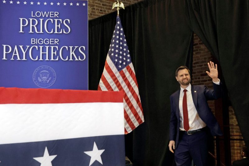 JD Vance speaks in North Carolina